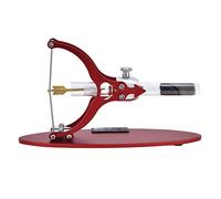 Zerodis Modello di Motore Stirling, Giocattolo Educativo Alimentato a Calore per Progetti Scientifici con Accessorio Bottiglia, Strumento di Apprendimento della Fisica per Aula e