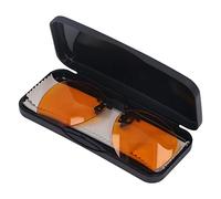 Zerodis Occhiali con Clip Che Bloccano la Luce Blu, Occhiali per Computer con Filtro UV per PC con Design Ribaltabile a 180 Gradi, Lenti Leggere Senza Montatura per l'uso su Schermi da Gioco e