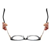 Zerodis Occhiali da Vista per Esterni Occhiali con Blocco UV con Amplificazione Accurata per Le Donne Che Guardano la TV Blocco della Luce Blu (Superiore Rosso)