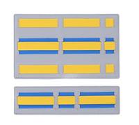 Zerodis Organizer Elettronico Portatile, Supporto Tecnico Adesivo Soft Touch, Gestione dei Cavi per Laptop e Accessori, Adatto per l'uso Sulla Scrivania, Ideale per il Gioco e lo Studio (YELLOW)