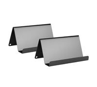 Zerodis Organizer per Display per Carte da 2 Pezzi, Porta Biglietti da Visita con Design Regolabile per Varie Dimensioni per Scrivanie da Ufficio, Sale Riunioni, Ambienti Professionali