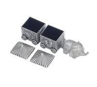 Zerodis Organizzatore del Latte Elefant Beatsake Box, Box Bearsake, Druce Duche, Neonato, Compleanno, Materiale in Lega con un Bellissimo Statuto