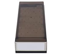 Zerodis Organizzatore della Scheda Indice Durevole per le Carte da Visita con Classificazione A z (BLACK)