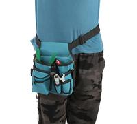 Zerodis Organizzazione Sacca per Utensili Leggeri con Loop Morbidi, Cintura Regolabile, Tasca Laterale Grande, Materiale in Tessuto Resistente, Ottimo per gli Elettricisti