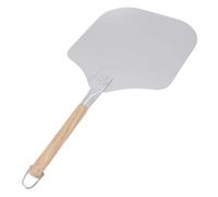 Zerodis Pala per Pizza in Alluminio, Manico Lungo Impugnatura Comoda e Robusta Facile da Pulire Spatola per Pizza a Prova di Odore per la Cottura Domestica