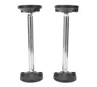 Zerodis Palo di Supporto Telescopico Regolabile, 2 Pezzi Jack per Mobiletto di Supporto per Lavello Sottopiano per Installazione di Divani per Mobili da Bagno