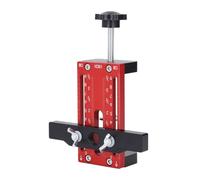 Zerodis per Cerniera per Armadietti, Strumento per Modello di Montaggio in Lega di Alluminio, Supporta il Livellamento e il Posizionamento Rapidi per Armadi Senza Telaio