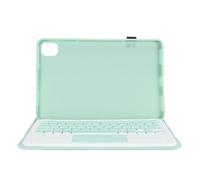 Zerodis Periferiche per Laptop Tablet per Tastiera Wireless Sottile Mi Pad 5 con Touchpad Rimovibile, Ideale per Uso Domestico e in Ufficio, Custodia per Tastiera Tablet (verde chiaro)