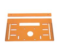 Zerodis Piastra Base per Circolare, Poliuretano Ad Alta Resistenza, Piastra Base per Macchina da Taglio Precisa con Scale 28 X 15 Cm per Progetti di Lavorazione del Legno