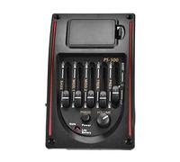 Zerodis Pickup Electric Guitar Pickups Digital Tuner Acoustic Guitar Acoustic con 5 Bande Controlli di Tono di Fase e Consolazione del Volume Suono Superio