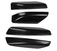 Zerodis Portapacchi Tetto Barra Finale Set, ABS 4 Pezzi | Coperture per binari N210 2003-2009, gusci resistenti all\'usura, graffi nascosti, inserimento a pressione nelle posizioni