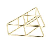 Zerodis Portatovaglioli, Porta Fazzoletti Verticale in Metallo di Grande capacità, Design Elegante per Tavoli da Cucina e da Pranzo (GOLD)