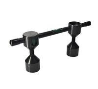 Zerodis Raccordo per Tubi Versatile per Allineamento per Fori di Diverse | versatile allineatore della flangia del tubo per diverse dimensioni di foro lettura della livella a bolla calibrazione a