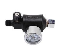 Zerodis Regolatore di Pressione dell'aria Valvola Regolabile in Lega di Alluminio 0-150 PSI per Pistole a Spruzzo Pneumatiche e Compressori d'aria