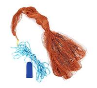 Zerodis Rete da Pesca con Corda per Pneumatici, Rete da Pesca, 2,5 X 3,5 M, con Pendente in Acciaio, Leggera Portatile per la con Esca, Uso all'aperto, Lago, Fiume, da Parte degli Appassionati di