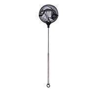 Zerodis Rete da Pesca Telescopica Mini Rete da Pesca Lunga Ultraleggera Regolabile con Manico Telescopico per d'acqua Dolce Bambini Uomini Donne (Girare)