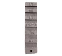Zerodis Riparazione Efficiente della Motosega in Acciaio dello Strumento di Riparazione dello Strumento di Recupero per 1/4 Pollice 3/8in 325in 354 Pollici 404 Pollici di Sierra - Pugno di