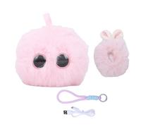 Zerodis Robot Interattivo, Peluche Intelligente con Intelligenza Artificiale, Interazione Vocale in Tempo Reale, Dialoghi Multilingue e Riconoscimento delle Emozioni per bambini. (Roseato (domenica))