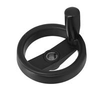 Zerodis Ruota Pieghevole della Mano, Piatto 125 Mm OD 12 Mm per la Macchina del Tornio, comodità, Scelta, Controllo di Potenziamento, Trasporto Semplice, Costruzione Robusta, Smerigliatrici
