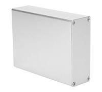 Zerodis Scatola per Progetti in Alluminio Custodia in Alluminio Argento