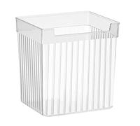 Zerodis Scatole Portaoggetti Capacità Contenitore Portaoggetti per Frigorifero Traslucido per Frutta e Verdura con Design Multifunzionale per Conservare la Freschezza degli Alimenti Organizzatore