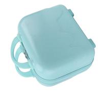 Zerodis Scatole Portaoggetti Custodia da Viaggio Portatile per Trucchi da 14 Pollici Bagaglio a Mano Mini Valigia da Trasporto a Prova di Pressione con Fascia Elastica Borsa da Viaggio Piccola per