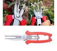 Zerodis Sceazioni di Potatura di Stagno Snips Forbici Affilate in Acciaio per il Giardino Uso Ergonomico Maniglia per Tagli Facili Ideali per Potatura e Fiori di a Tarsche Inossidabile Cesoie
