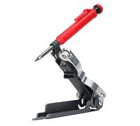 Zerodis Scribing Tool in Lega di Alluminio, Scala Chiara | Indicatore di contorno con tre modalità, tracciamento dei bordi della parallela del cerchio, clip da cintura tascabile per