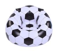 Zerodis Sedia Gonfiabile per Pallone da Calcio, Divano da Calcio Gonfiabile in PVC Ricaricabile Portatile per Camera da Letto, Balcone, Piscina, Giardino, Picnic Sulla Spiaggia