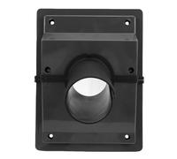 Zerodis Set di Componenti per Condizionatori d'aria Kit di Copertura Copertura Sigillante per Parete Diametro Interno Tubo da 2,36 Pollici per Canalizzazione a Parete Universale per Sistemi di (GRAY)