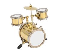 Zerodis Set di Gioielli Modello Squisito Replica di Strumento a Percussione Non Riproducibile con Superficie Dipinta Fine per Decorazioni per la Casa, Regalo per Amanti della Musica, Laurea,