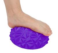Zerodis Set di Palline per Massaggio Yoga, Aiuto per il Rilassamento Muscolare in PVC per Alleviare lo Stress, Terapia Fisica, Pratica Fisica (PURPLE)