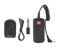 Zerodis Set di Trigger Flash di Fotografia Strobo, DC-16 16 Canale 30M Range 433MHz 1/250s Sincronizzazione del Trasmettitore Wireless Wireless Studio Transmiter con Adattatore da 3,5