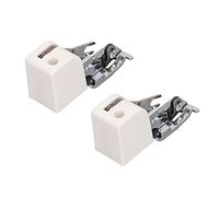 Zerodis Set per Maglieria Piede Professionale per Giunzione dei Bordi in Plastica, Acciaio Inossidabile, per Macchine da Cucire a Gambo Basso, Ideale per Orlare e Rifinire il Piedino per Sopraggitto