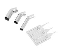 Zerodis Set Ugelli per Saldatura per Microscopio, Testa Ad Aria Calda con 3 Ugelli e 3 Strumenti per Ponticelli di Cablaggio per Riparazioni Elettroniche, Piegatura dei Cavi, Salto, Cablaggio della