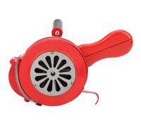 Zerodis Sirena a Manovella a Mano 120 DB, Facile Gestire Costruzione in Metallo su Audio con Progettazione Portatile per Fabbriche, Scuole, Truppe, Calamile a Cornere Ad Aria Sirena Manualmente