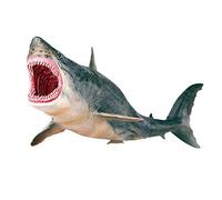Zerodis Squalo Modello Giocattolo Simulazione Megalodon Collezione Di Giocattoli Animali Miniature Marina Modello Animale Ornamenti per La Casa Accessorio Decor