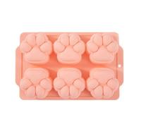 Zerodis Stampo per Cubetti di Ghiaccio in Silicone per Gatti, Materiale | Stampo per gatti in silicone alimentare per snack Antiaderente Materiale in silicone morbido Frigorifero Cuochi domestici