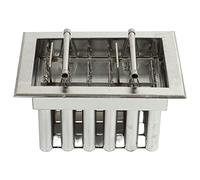 Zerodis Stampo per Ghiaccioli in Acciaio Inossidabile per tè e caffè per Kulfi e Gelato - Deliziose Prelibatezze per la Famiglia e gli Amici Macchina per Bastoncini di Ghiaccio 304