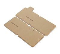 Zerodis Strumenti Creativi Kit per la Creazione di Modelli in Acrilico per Porta Carte d'identità Fai da Te Cucito a Mano Stencil Trasparente per Artigianato e Artigiani Portafoglio in Pelle 2 Pezzi