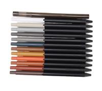 Zerodis Strumenti di Pittura Matite Tipo Pressa con Punta Spessa 3,0 Mm con Temperamatite Adatto per Artigianato Artistico Lavorazione del Legno Produzione Marcatura Scrapbooking Diario Decorazione