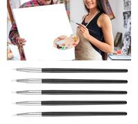 Zerodis Strumenti di Scultura di Argilla in Argilla in Ceramica a 5 Robusti, Penna a Pennello Calicone per L'allenamento e Ammorbidito, Ideale per Artisti e Laboratori Dentali, Materiale :,