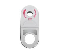 Zerodis Strumento Spelafili per Cavi di Rete, Strumento Spelafili Coassiale con profondità Regolabile Portatile Universale in ABS Adatto per il Taglio di Cavi UTP TP CAT5e CAT6 CAT6a