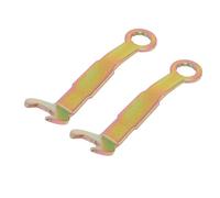 Zerodis Strutture di Regolazione per Aprire 2 Pezzi Acciaio Inossidabile in Acciaio Inossidabile da 3/8 Pollici Aperto Utensile da Tasca a 3 Pollici con Presa 5/16 per le Porte Pieghevoli