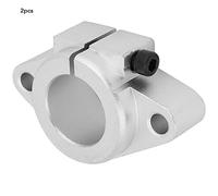 Zerodis Supporto per Albero Guida Lineare SHF20 2 Pezzi Staffa in Lega di Alluminio Ad Alta Resistenza a Basso Rumore per Macchina per Incidere Stampante 3D Lavorazione del Legno