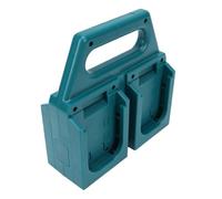 Zerodis Supporto per Batteria a 4 Slot Organizzatore per Batteria Supporto per per Batterie BL1820B BL1830B BL1840B BL1850B BL1860B BL1430 BL1415 BL1440 BL1450 con Maniglia