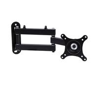 Zerodis Supporto TV a Movimento Completo, Staffa per Montaggio a Parete TV con Cuscinetti Angolari Pacchetto Accessori per Uso Domestico Teatro Ufficio Soggiorno, Rotazione di (Adatto da 14 a 37