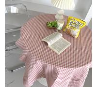 Zerodis Tagliare a a Quadri, Coperchio per Tavolo in Polvere in Cotone con Motivo elegante per Ufficio, Dormore, Decorazione Domestica, Design Antiscivolo, Materiale No (#2)