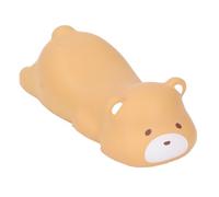 Zerodis Tappetino per Mouse Ergonomico in PU di Artigianato, Design Elegante e di Supporto per i Giocatori e l'uso in Ufficio, Simpatico Supporto per il Poggiapolsi (Modello dell'orso bruno)