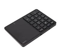 Zerodis Tastiera, Penna Mouse 2 in 1 Wireless BT4.2, 2.4G, Ricarica di Tipo C, Batteria da 500 MAh, Compatibile con IOS e OS X (BLACK)